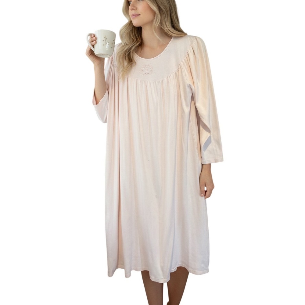 Calida Long Sleeve Nightgown Size XS